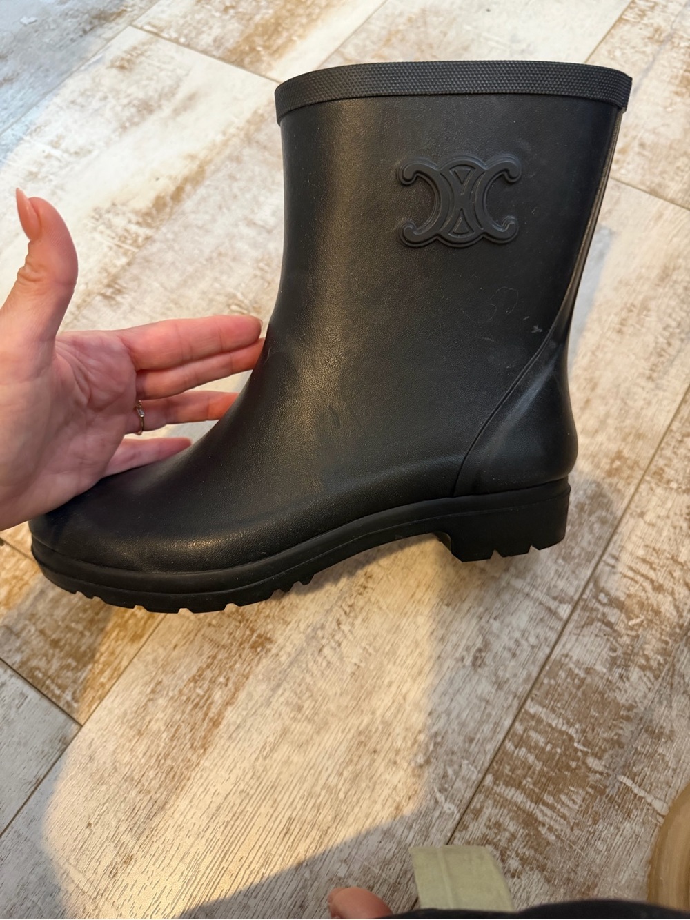 CELINE BRAND NEW RAINBOOTS